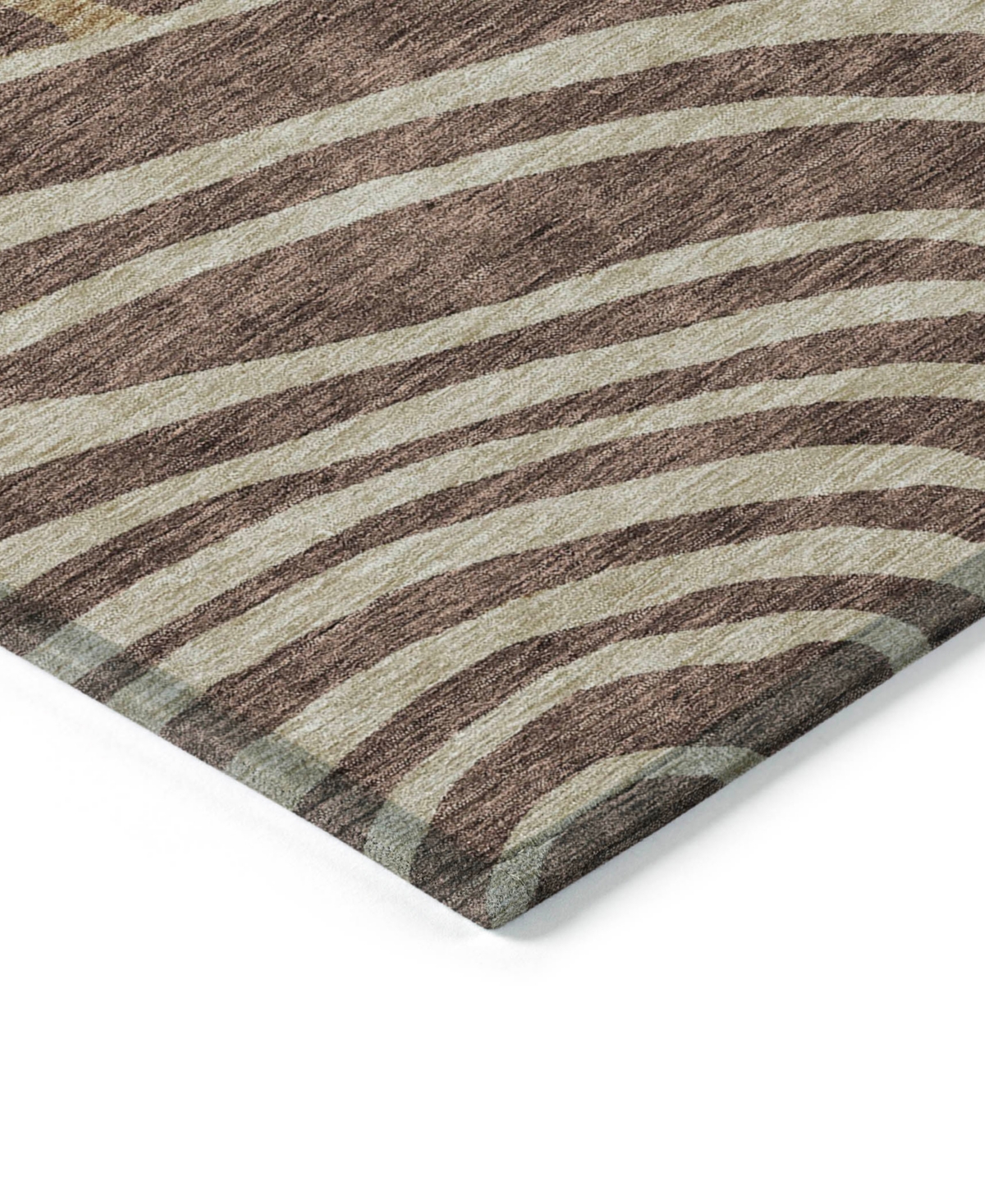 Addison Chantille Acn765 9'x12' Area Rug In Cocoa