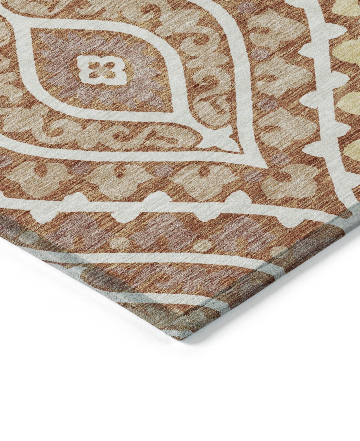 Addison Chantille Acn761 9'x12' Area Rug In Paprika