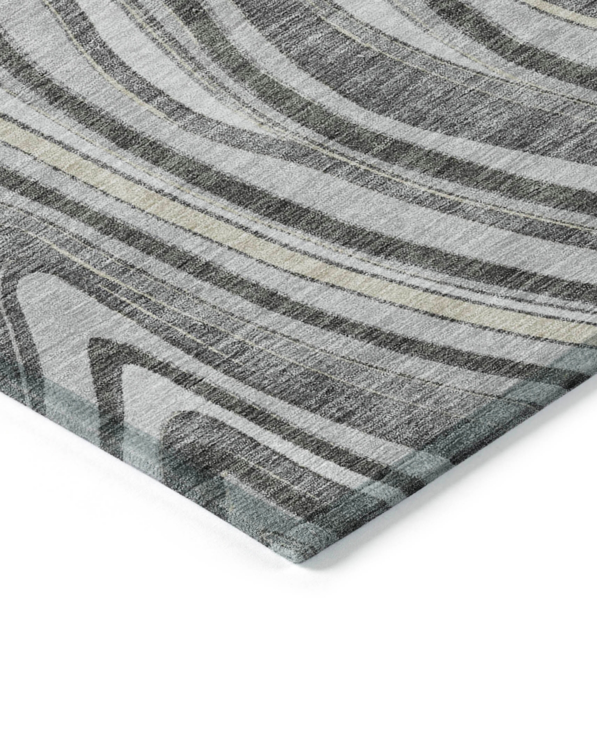 Addison Chantille Acn756 9'x12' Area Rug In Gray