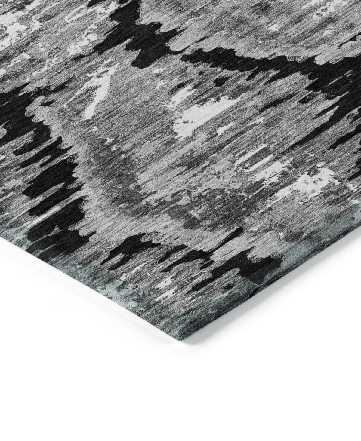 Addison Chantille Acn767 2'3"x7'6" Runner Area Rug In Black