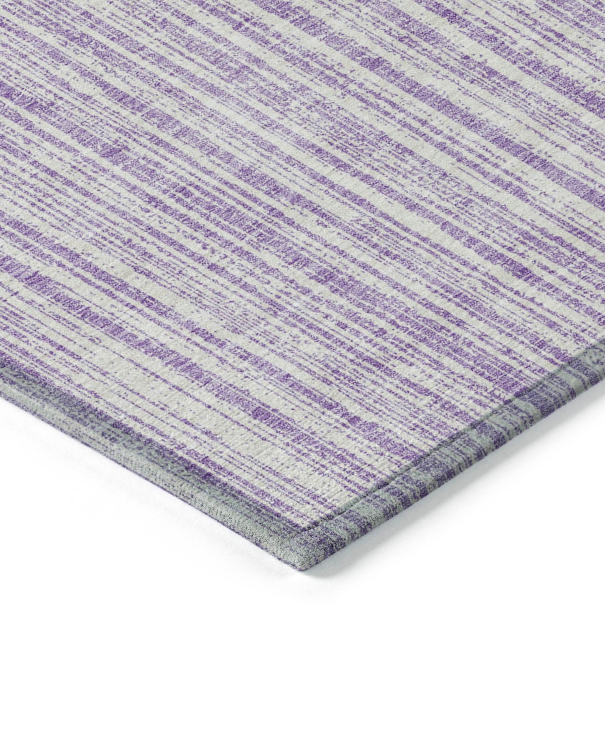 Addison Chantille Acn760 2'3"x7'6" Runner Area Rug In Lavender