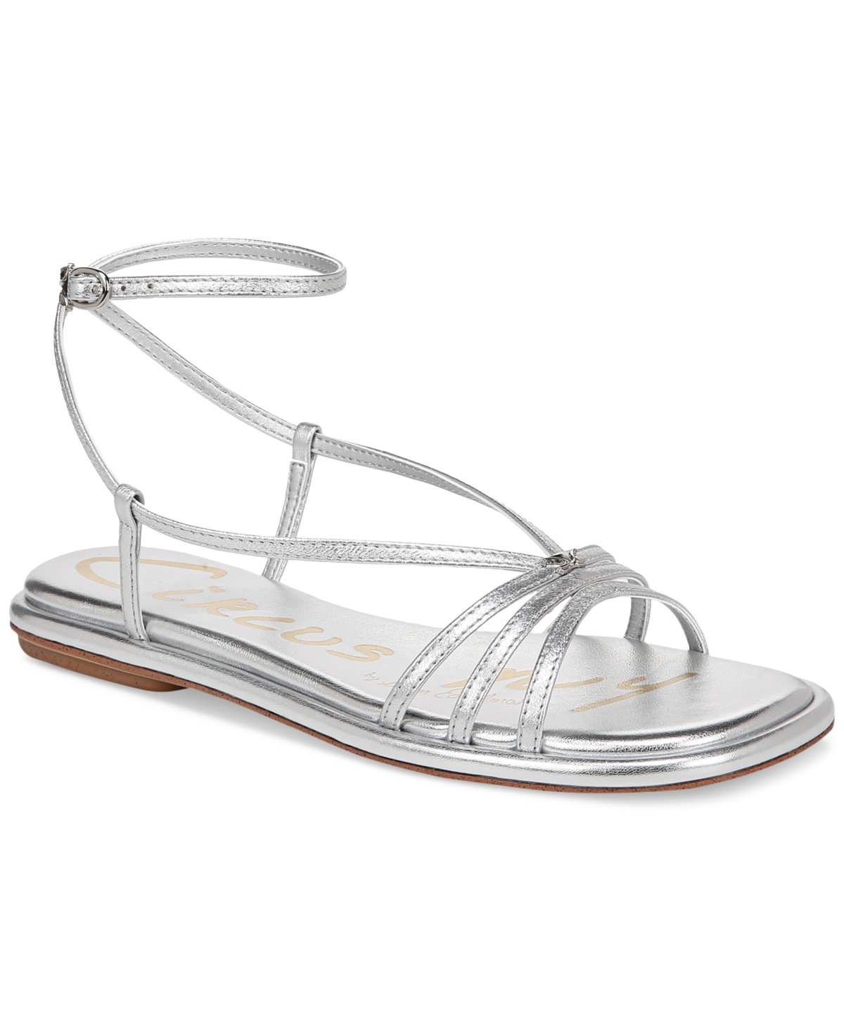 CIRCUS NY BY SAM EDELMAN OLANA STRAPPY FLAT SANDALS 