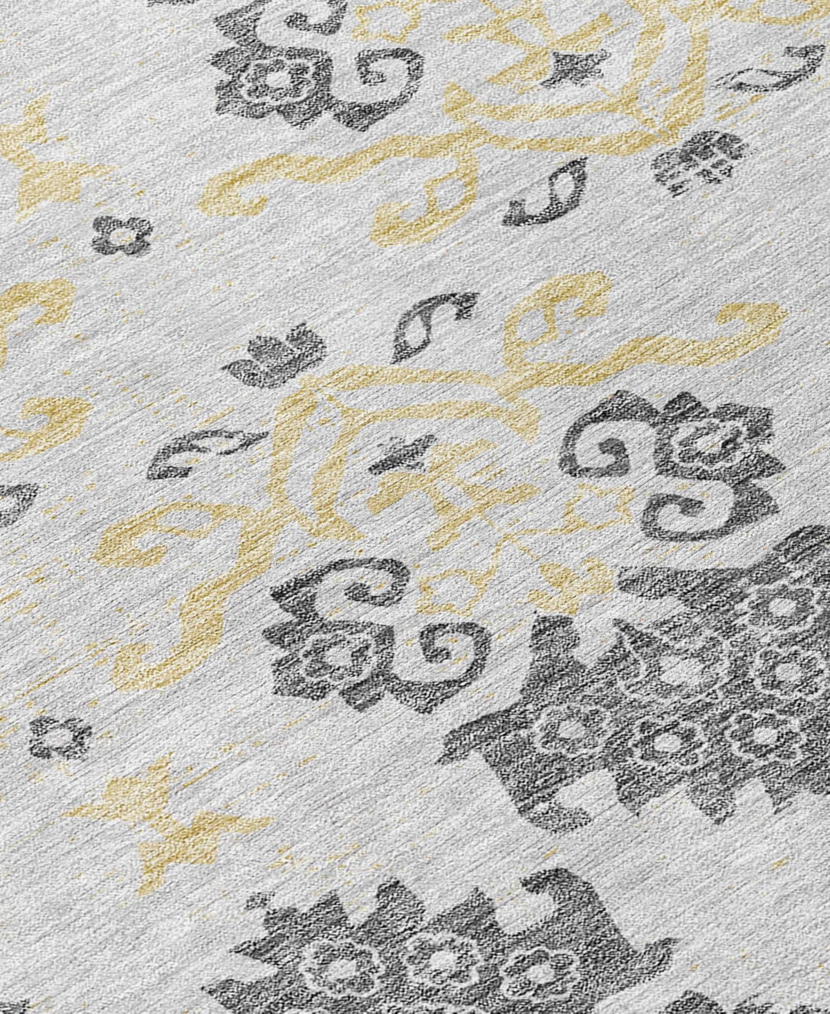Addison Chantille Acn759 8'x10' Area Rug In Charcoal