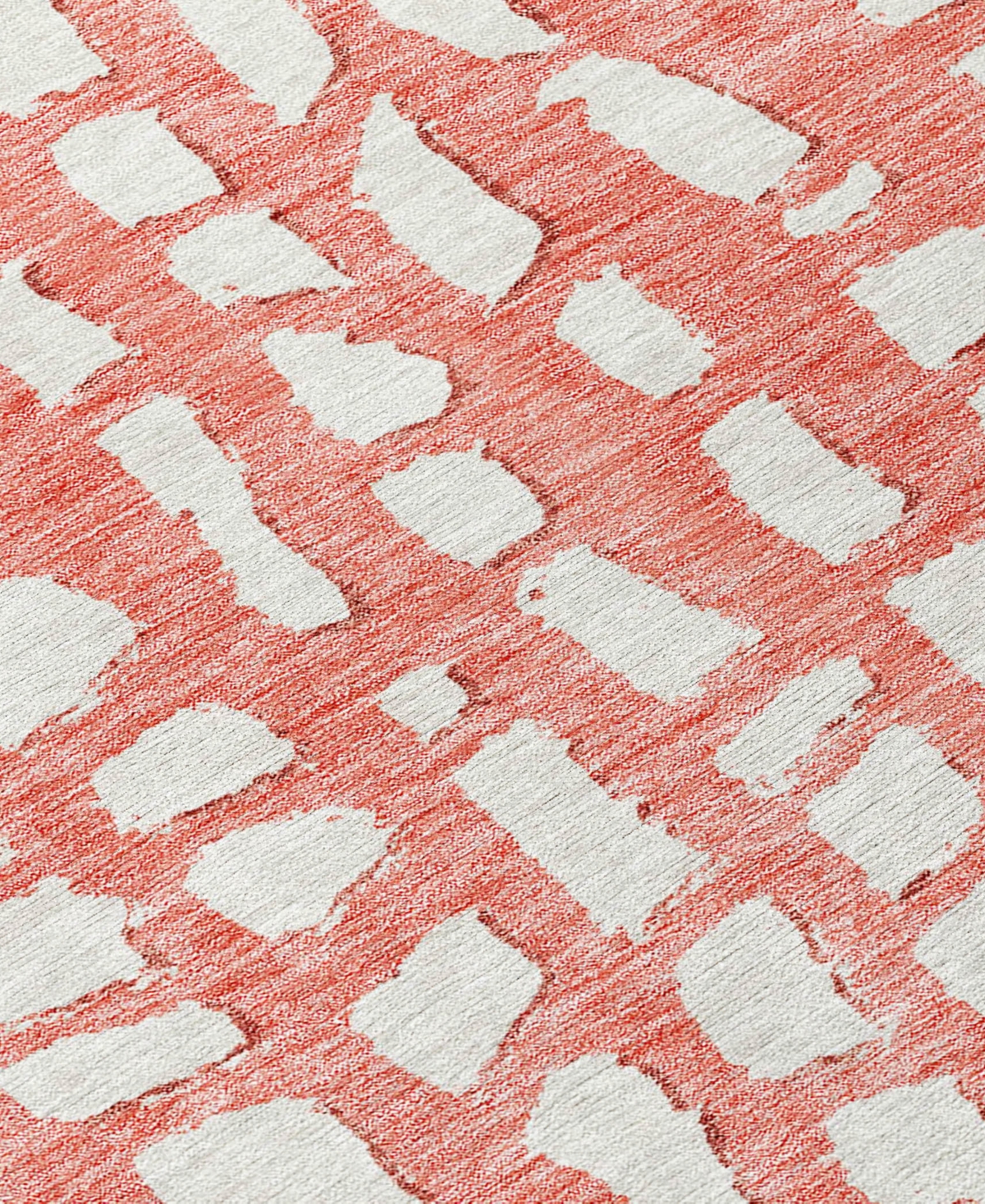 Addison Chantille Acn754 8'x10' Area Rug In Salmon