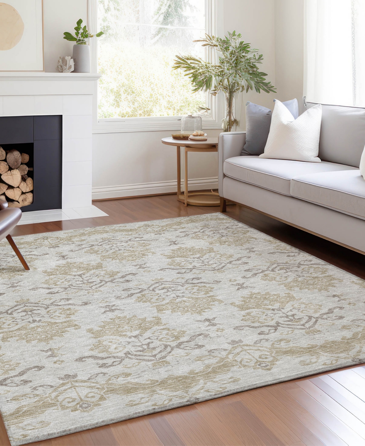 Addison Chantille Acn759 9'x12' Area Rug In Ivory