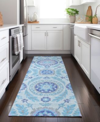 Chantille Machine Washable ACN751 2'3"x7'6" Runner Area Rug