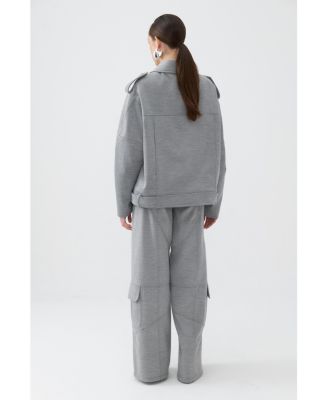 Women's Oversized Double-Breasted Coat