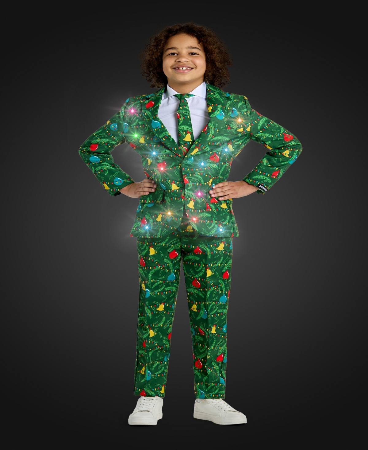 Suitmeister Big Boys Christmas Tree Light Up Suit