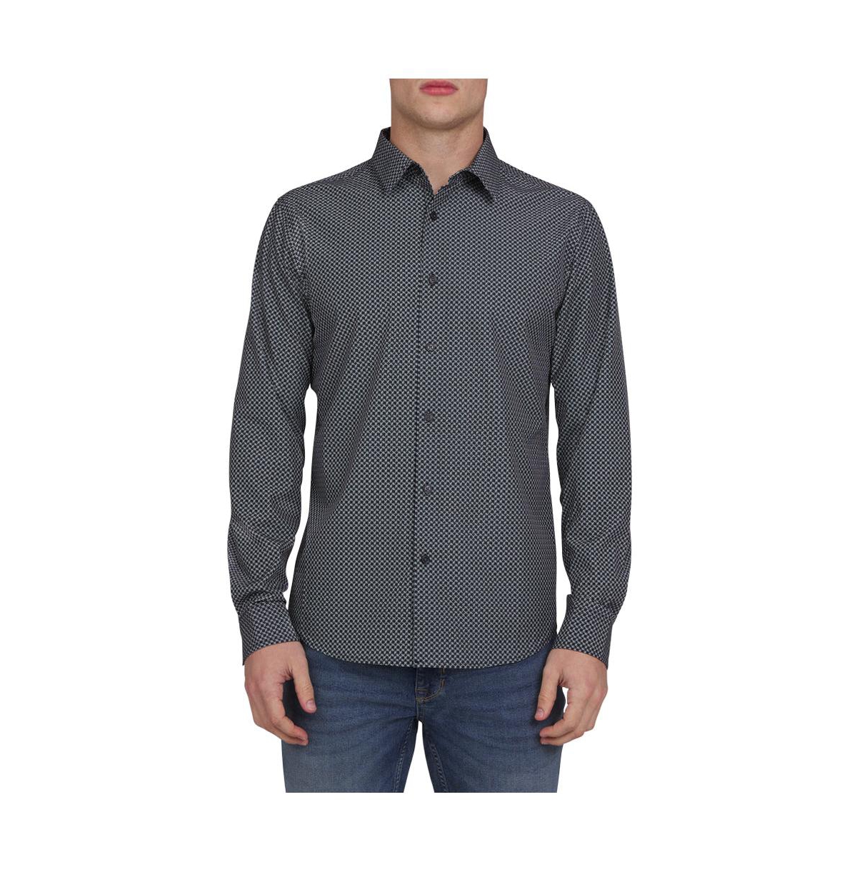 Men's Untucked Fit Winston Shirt - Black