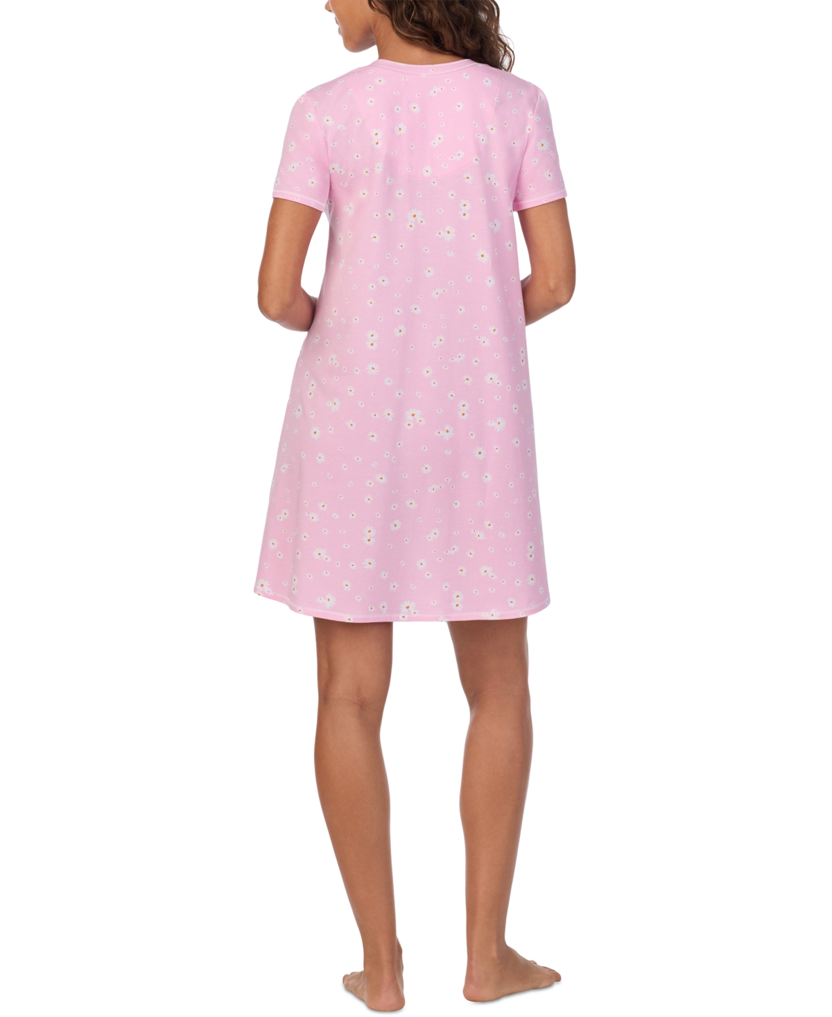 CUDDL DUDS WOMEN'S PRINTED SHORT-SLEEVE SLEEPSHIRT 