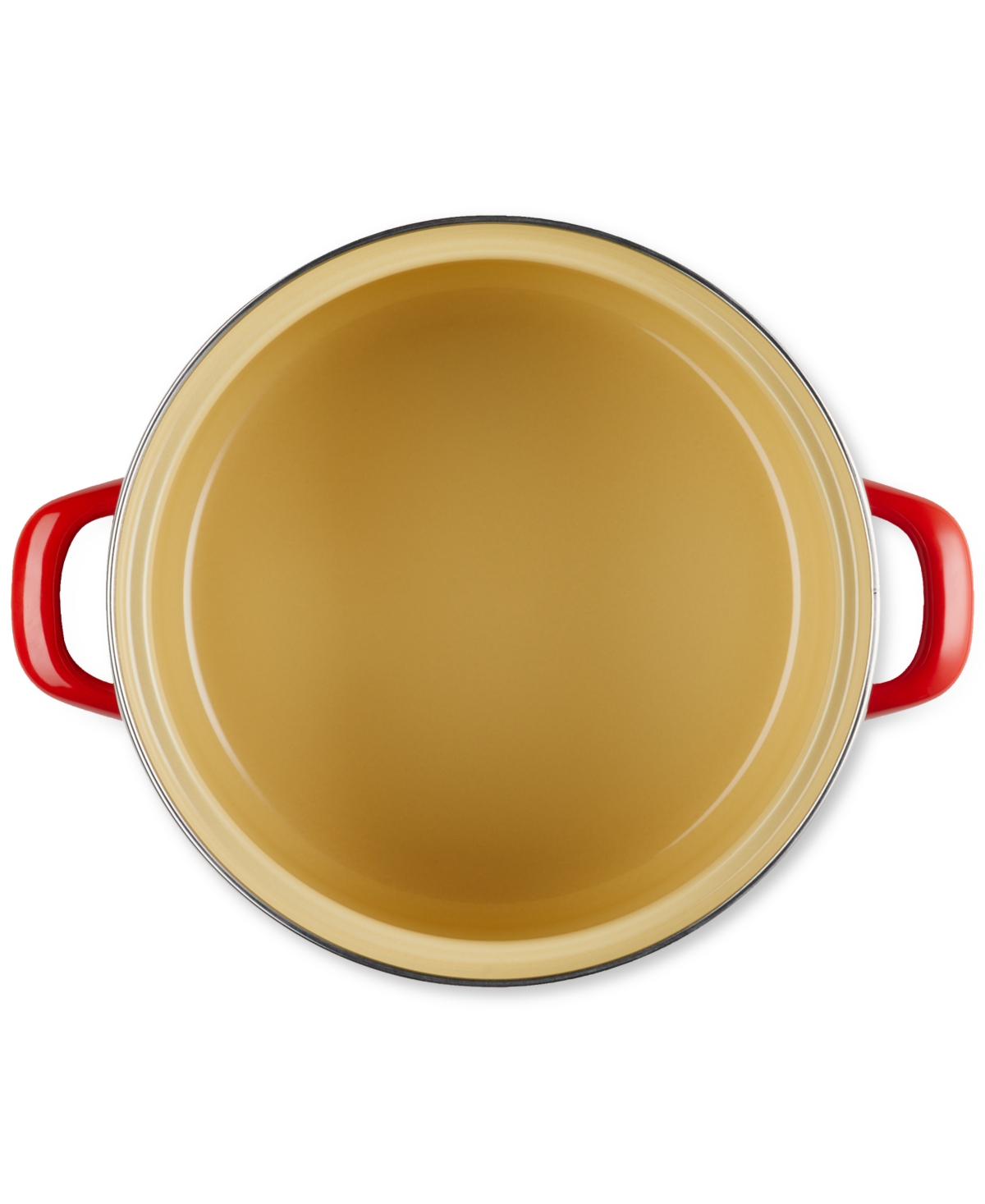 Le Creuset Enamel On Steel Petite Stockpot 3.8 Qt. In Cerise