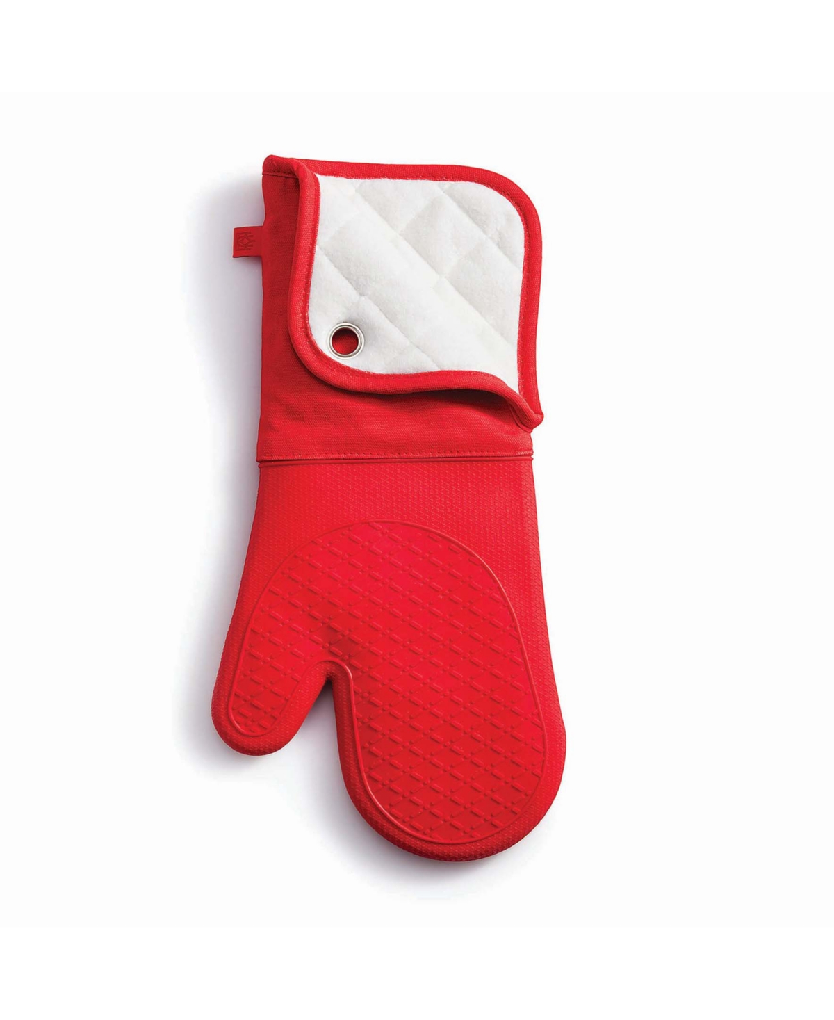 King Arthur Baking Company Fleece-lined Set Of 2 Cuff Oven Mitt In Red