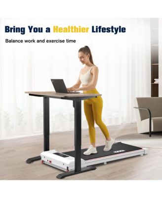 Walking Pad Under Desk Treadmill 265LBS 2.25HP Running Machine for Home Office