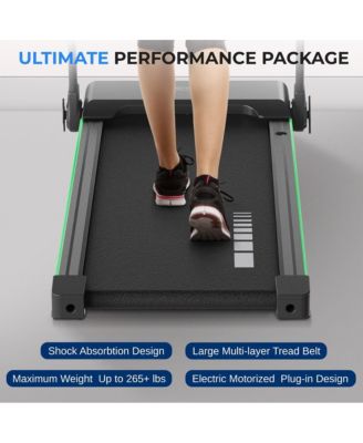 2.5 HP Foldable Motorized Treadmill with LED Display