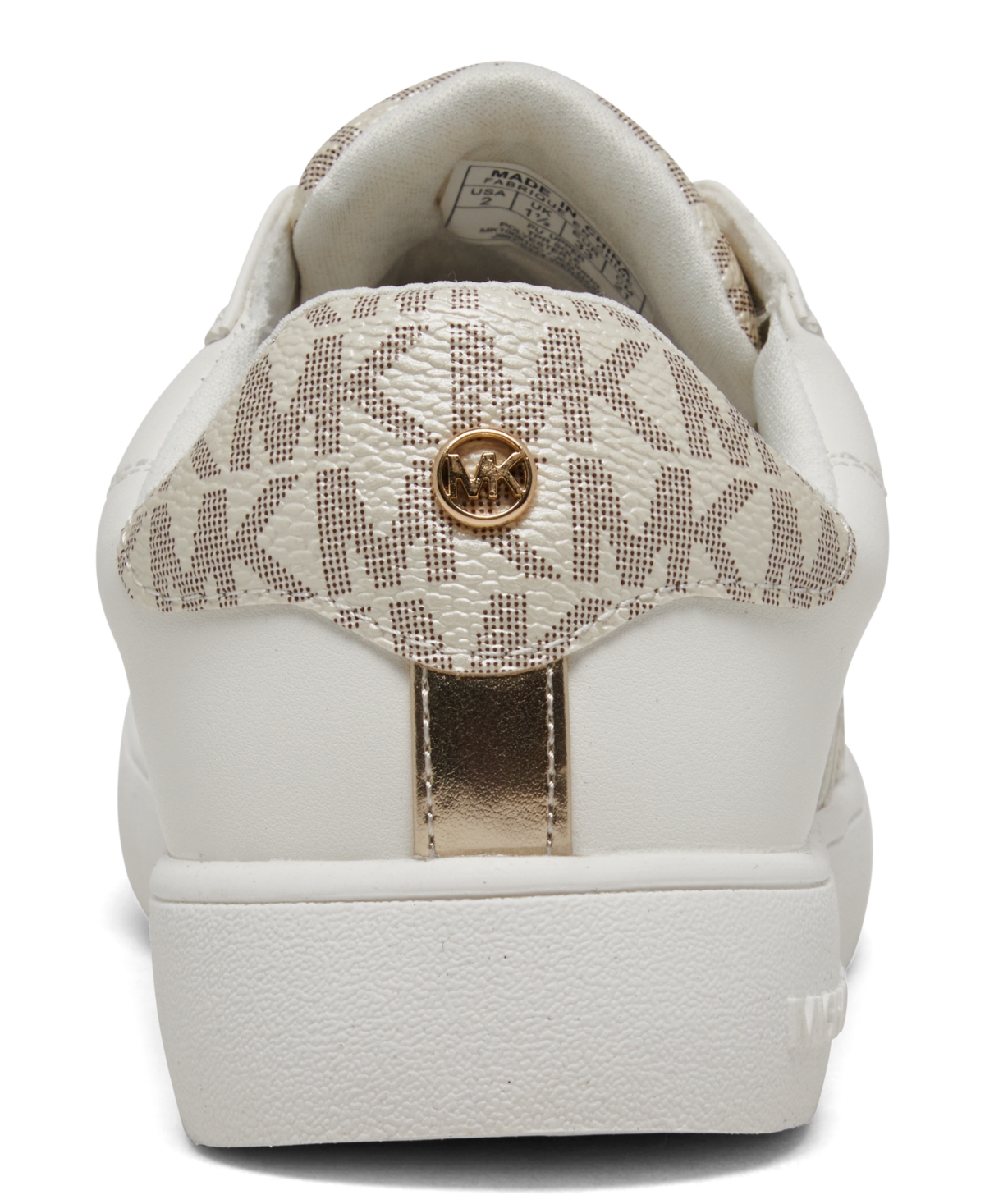 Michael Kors Little Girls Jem Maxine Casual Sneakers from Finish Line - Pale gold