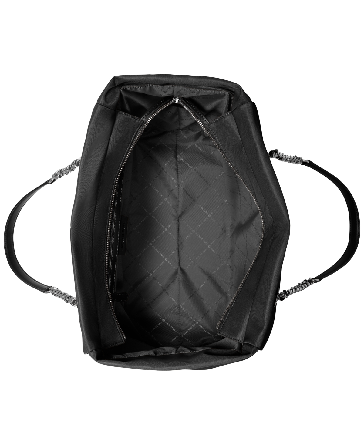 Michael Kors Michael  Georgia Extra-large Top Zip Tote In Black