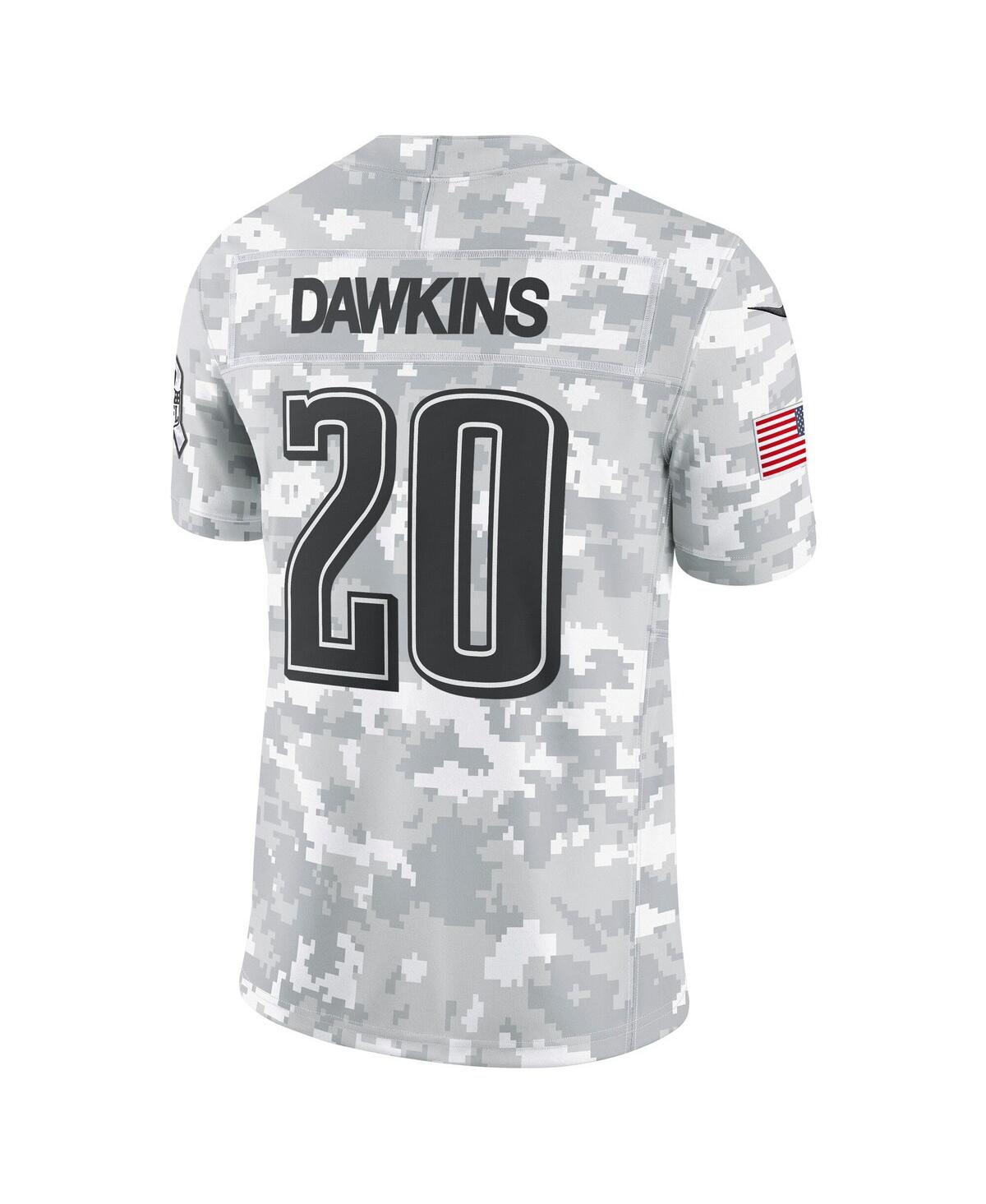 Nike Men's Brian DawkinsPhiladelphia Eagles 2024 Salute to Service Retired Player Limited Jersey - Arctic Camo