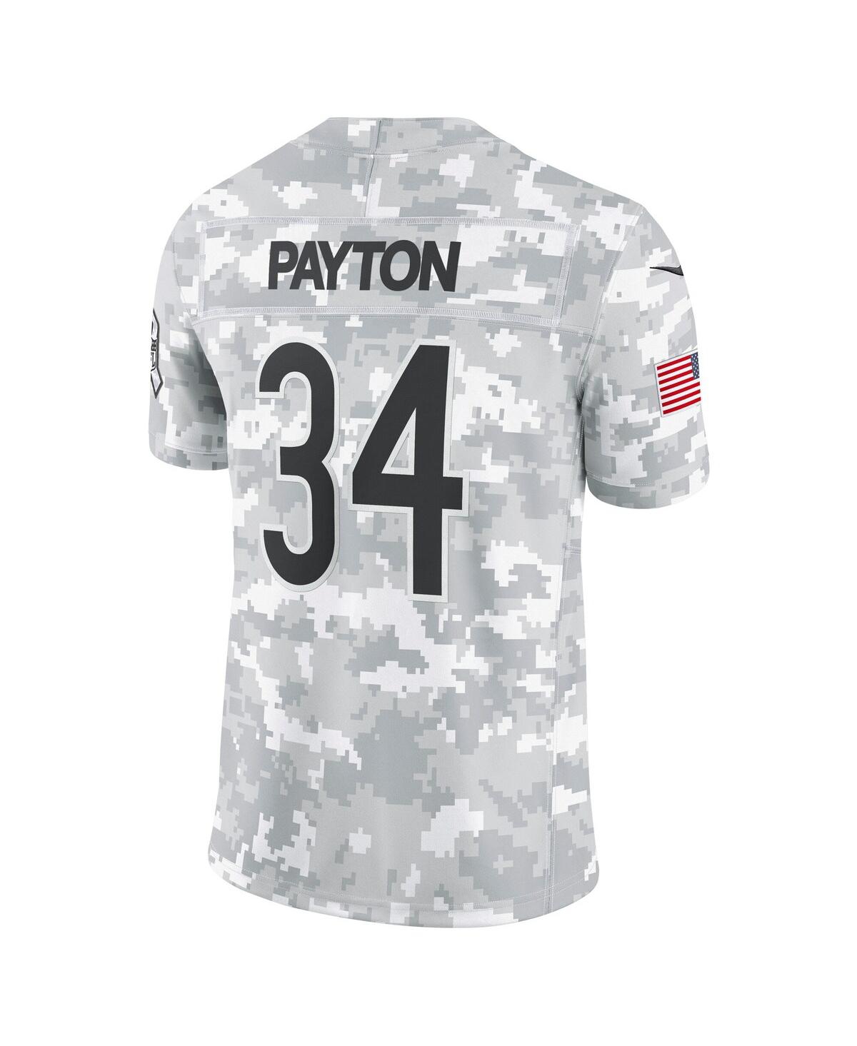 Nike Men's Walter PaytonChicago Bears 2024 Salute to Service Retired Player Limited Jersey - Arctic Camo