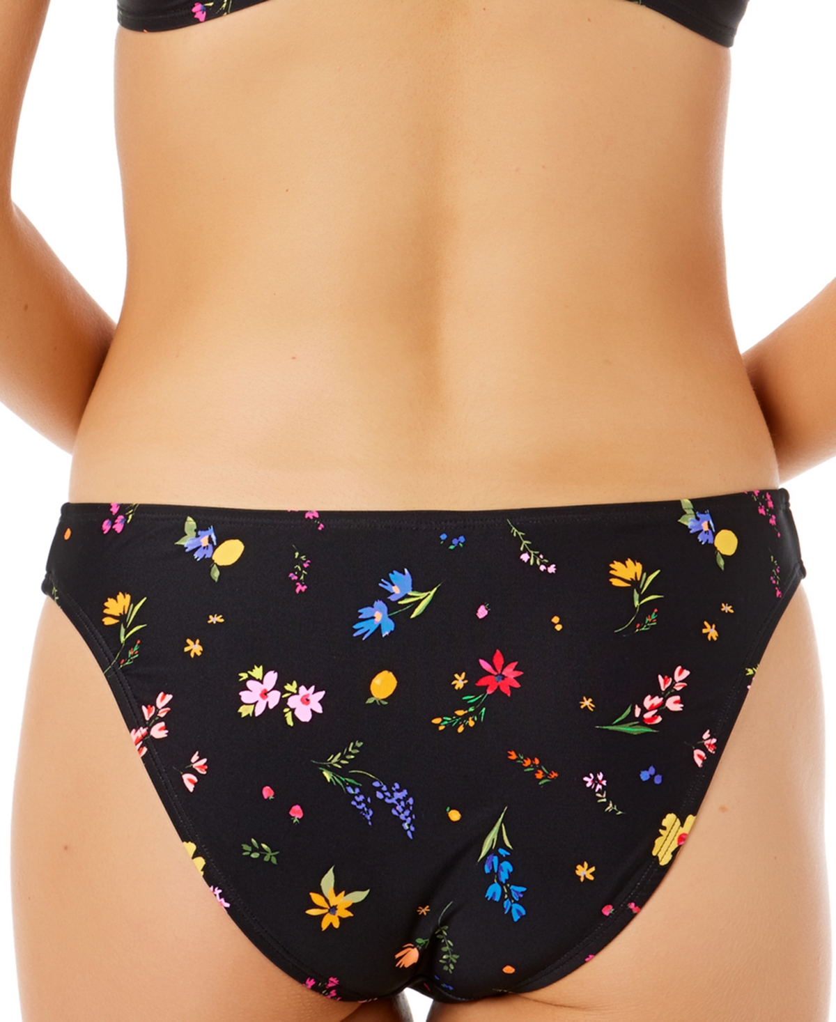 Salt + Cove Salt Cove Juniors Floral Print Scoop Neck Bralette Bikini Top V Front Hipster Bottoms Exclusively At In Floral Bouquet