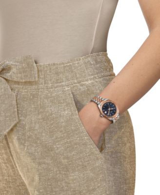 Women's Swiss Ballade Two-Tone Stainless Steel Bracelet Watch 34mm