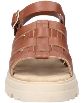 Women's Loni Lug Sole Fisherman Sandals