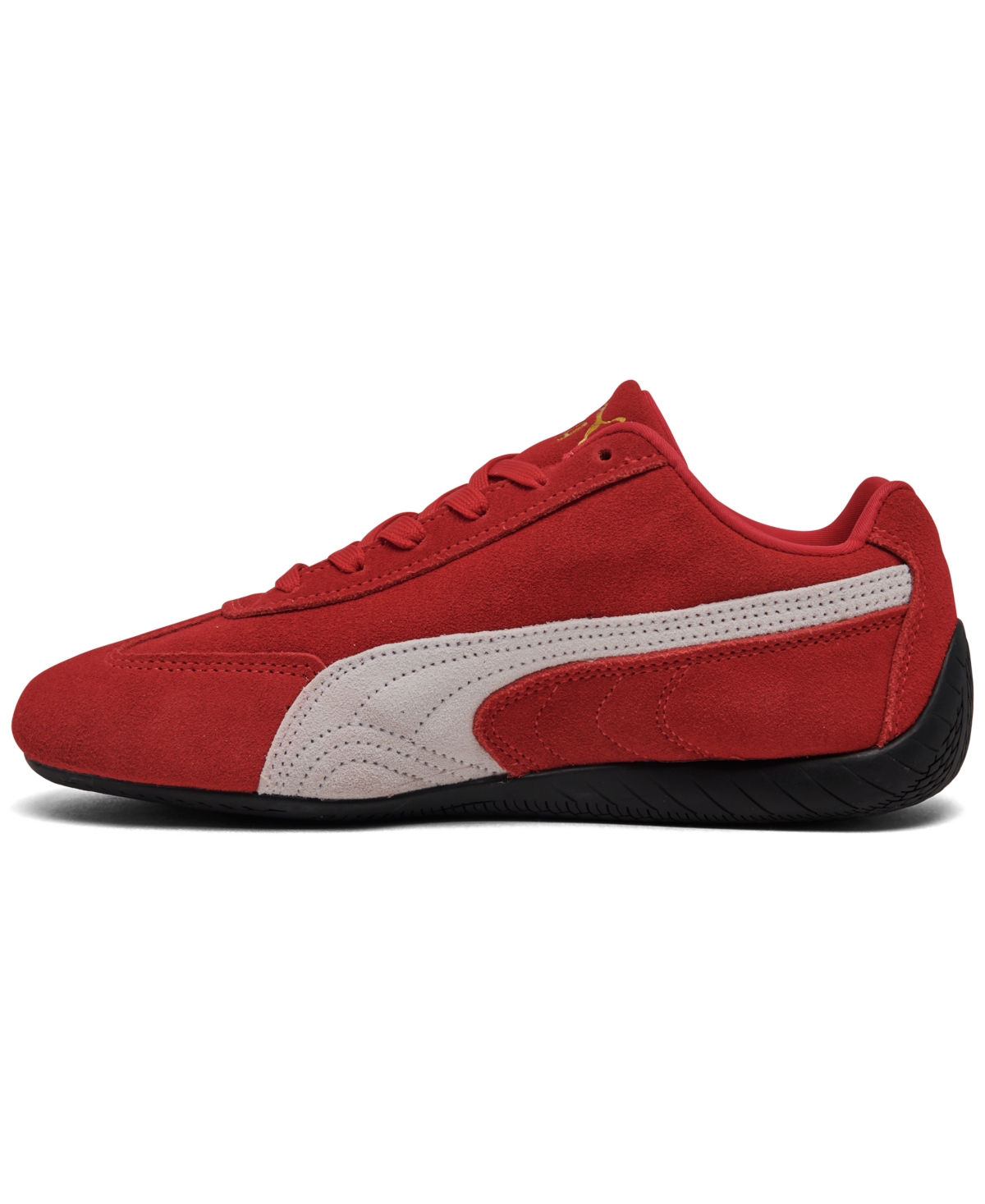 Puma Big Kids' Speed Cat Og Casual Sneakers From Finish Line In Red,white