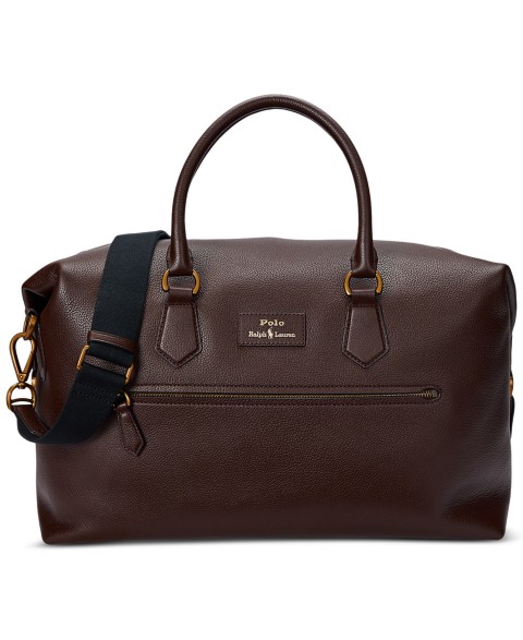 Мужские сумки Polo Ralph Lauren Men's Pebbled Leather Duffel