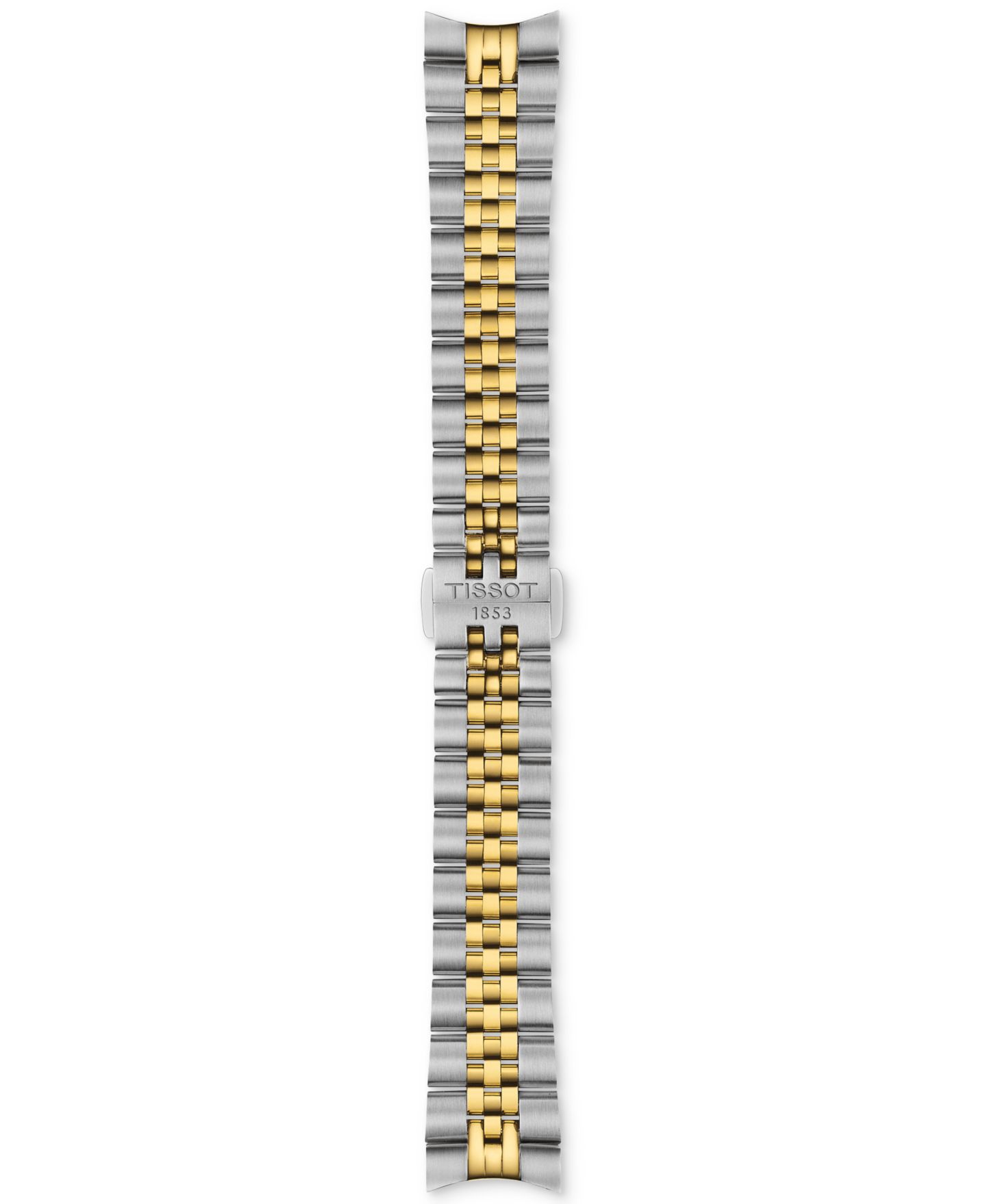 Женские часы Tissot Swiss Ballade Two-Tone Stainless Steel Bracelet Watch 34mm — фото 7