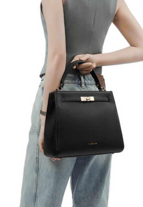 Женская сумка Victoria Hyde London New-Victoria Women Satchel & Victoria Hyde Medium Handbag - Bags for Women, цвет: Чёрный