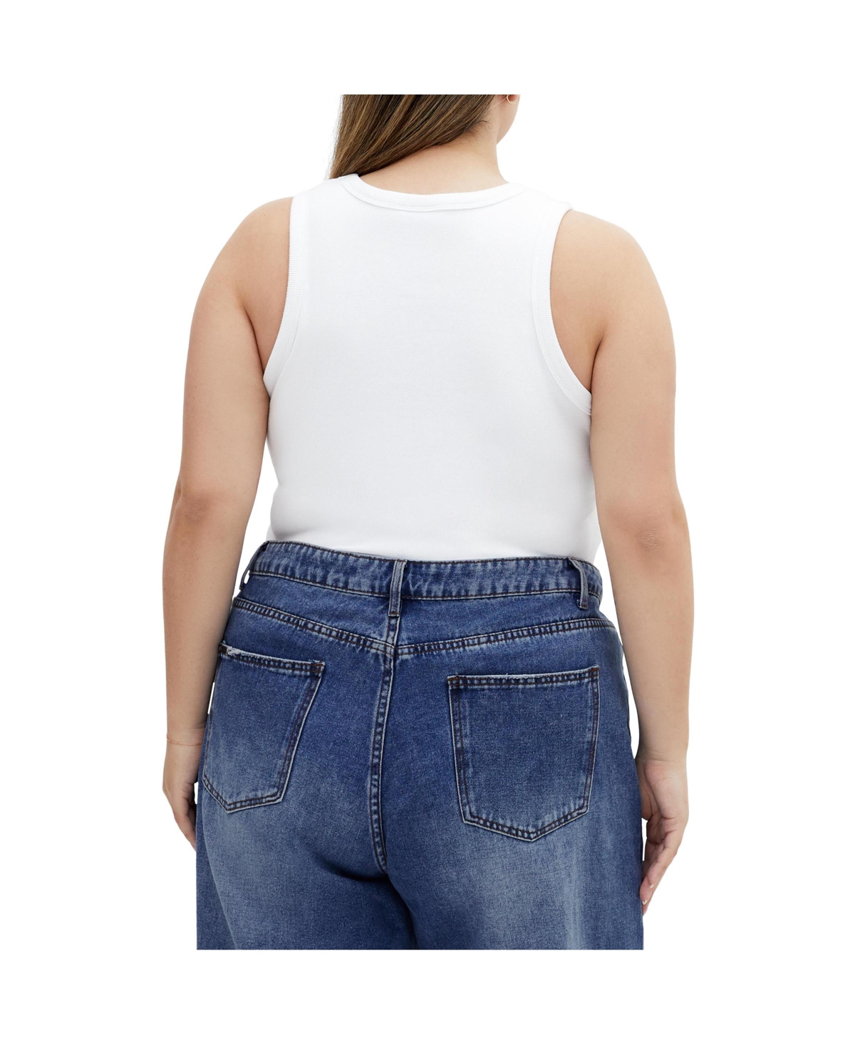 City Chic Plus Size Paloma Kick Flare Jean