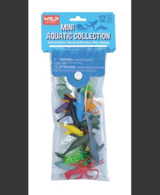 Polybag Mini Aquatic Figurines, 12 Pieces