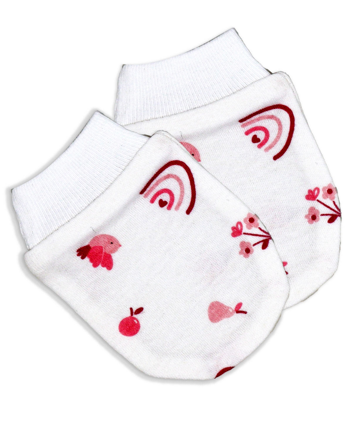 Rock-a-bye Baby Boutique Baby Girls Rose Bunnies Layette Gift, 8-piece Set In Pink
