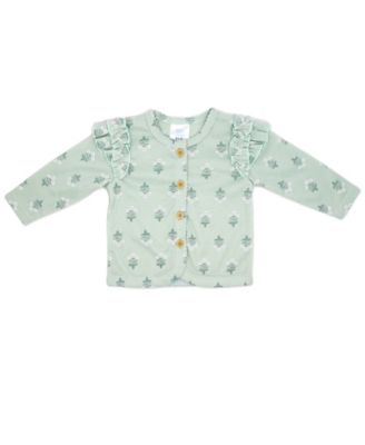 Baby Girls Misty Rose Bell Bodysuit, Pants and Jacket, 3-Piece Set