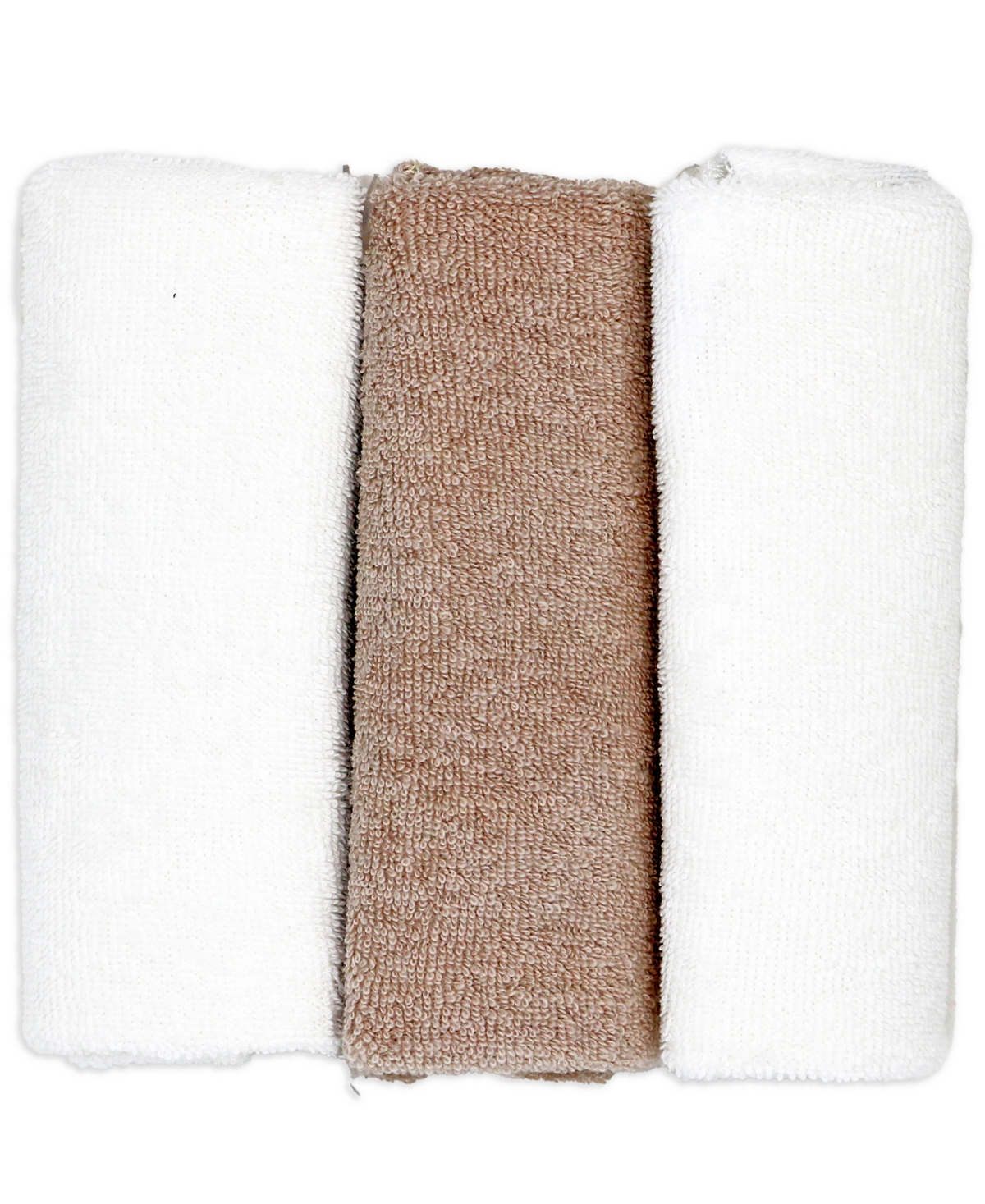 Rock-a-Bye Baby Boutique Baby Boys and Girls Natural Layette Gift, 8-Piece Set - Cream