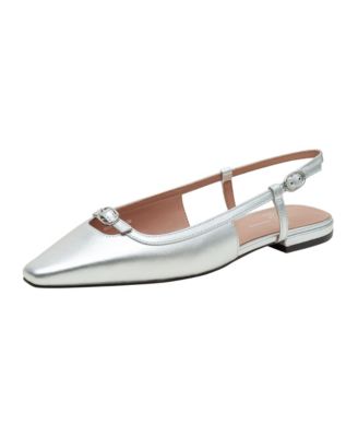 CASSIDY | Posted Slingback Flats