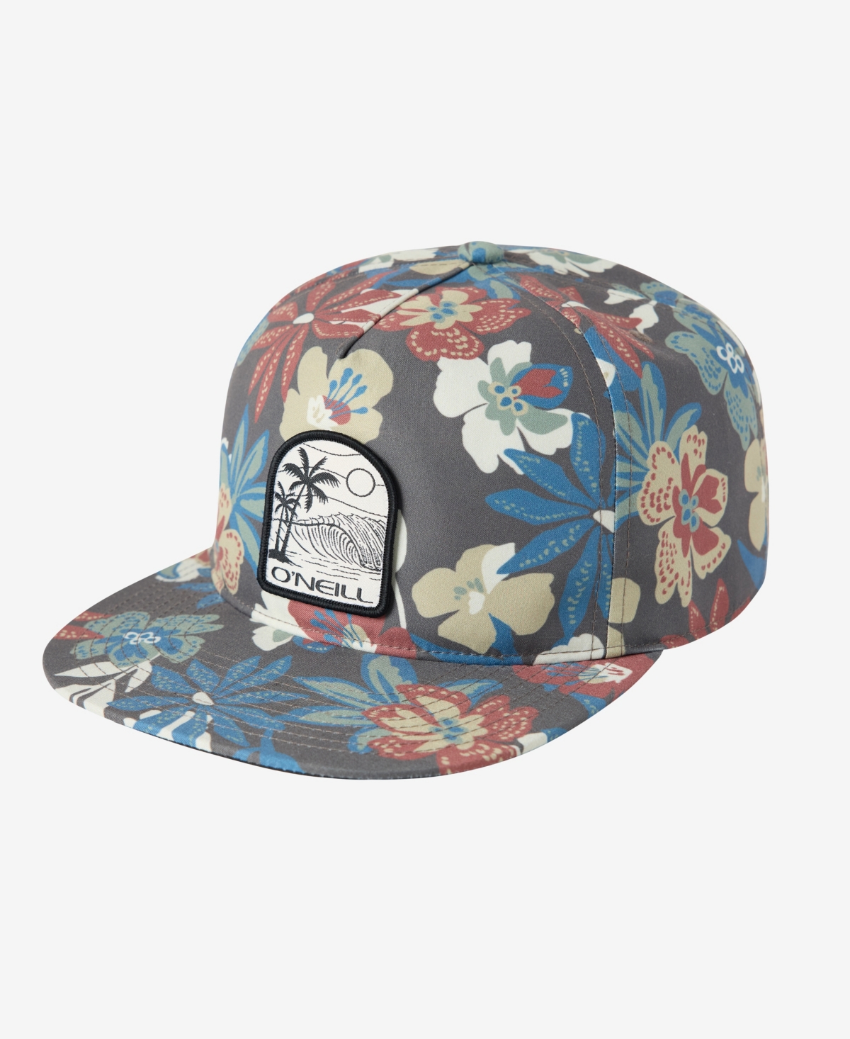 Men's Flora Snapback Hat - Graphite