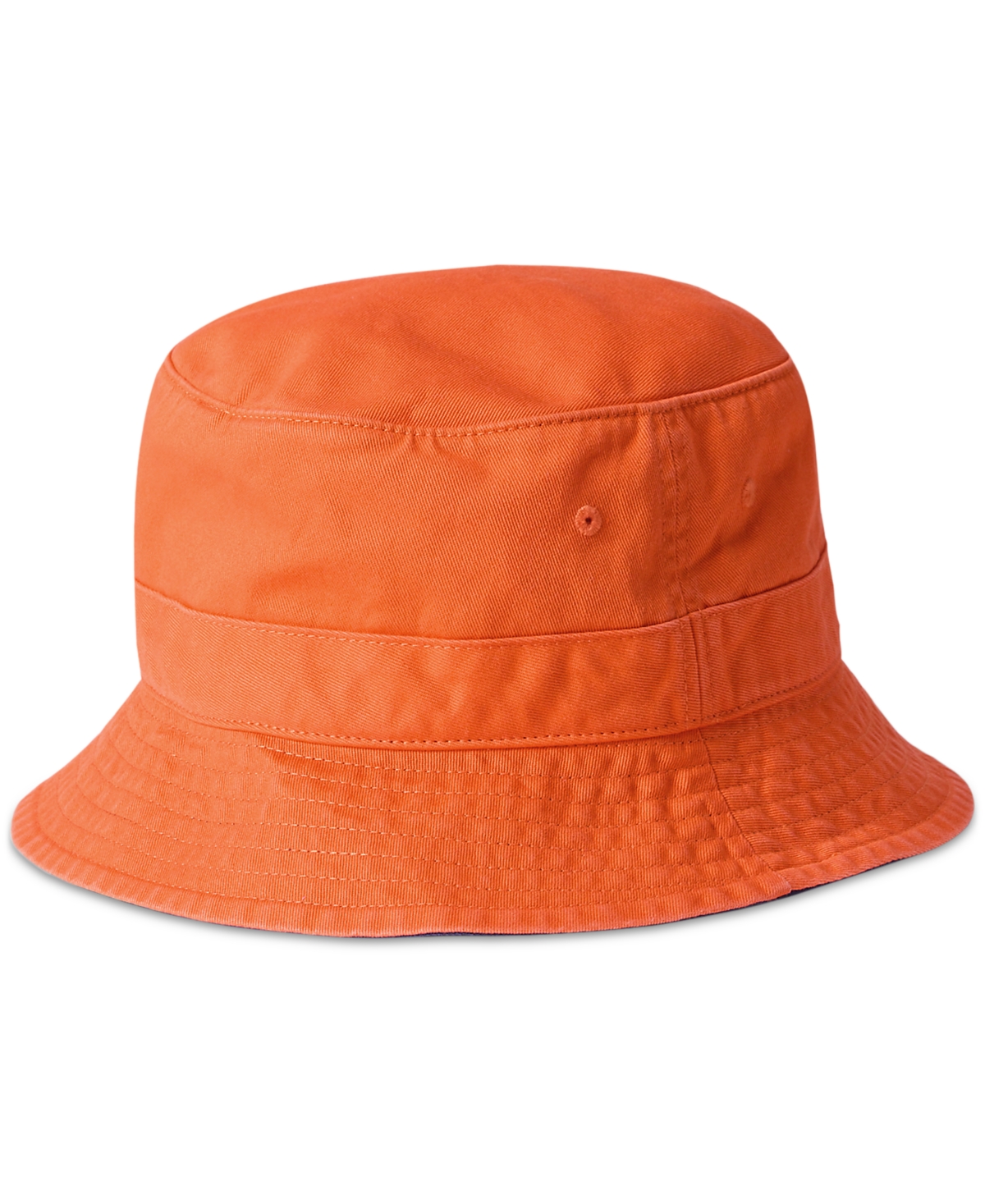 Polo Ralph Lauren Polo Bear-embroidery Bucket Hat In Orange
