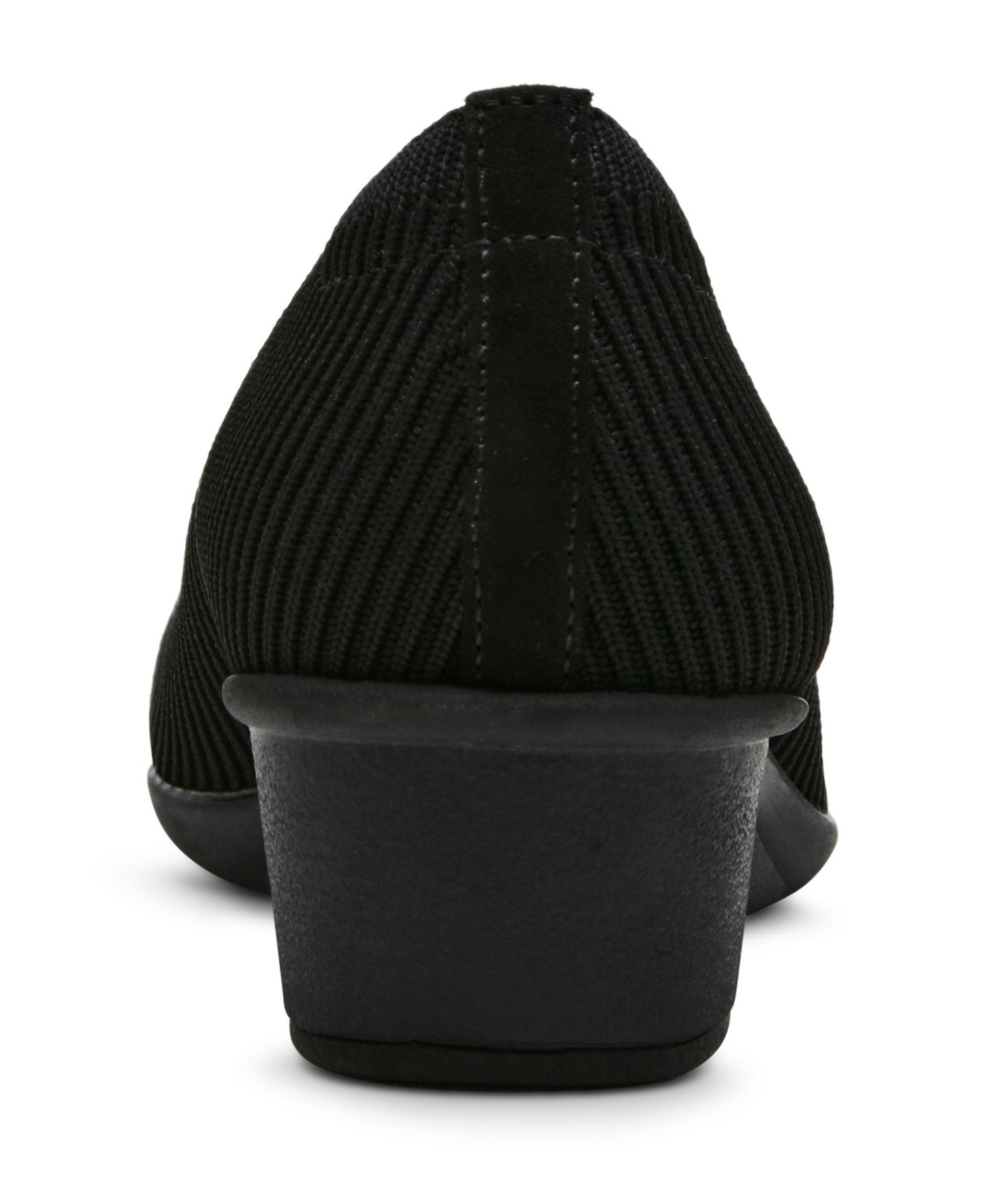 Женские туфли Anne Klein Wisher Knit Wedge Pumps, цвет: Чёрный вязаный — фото 3