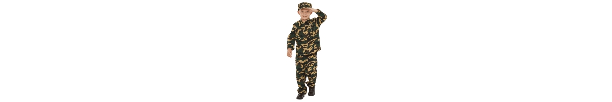 Dress Up America Army Soldier Costume Set