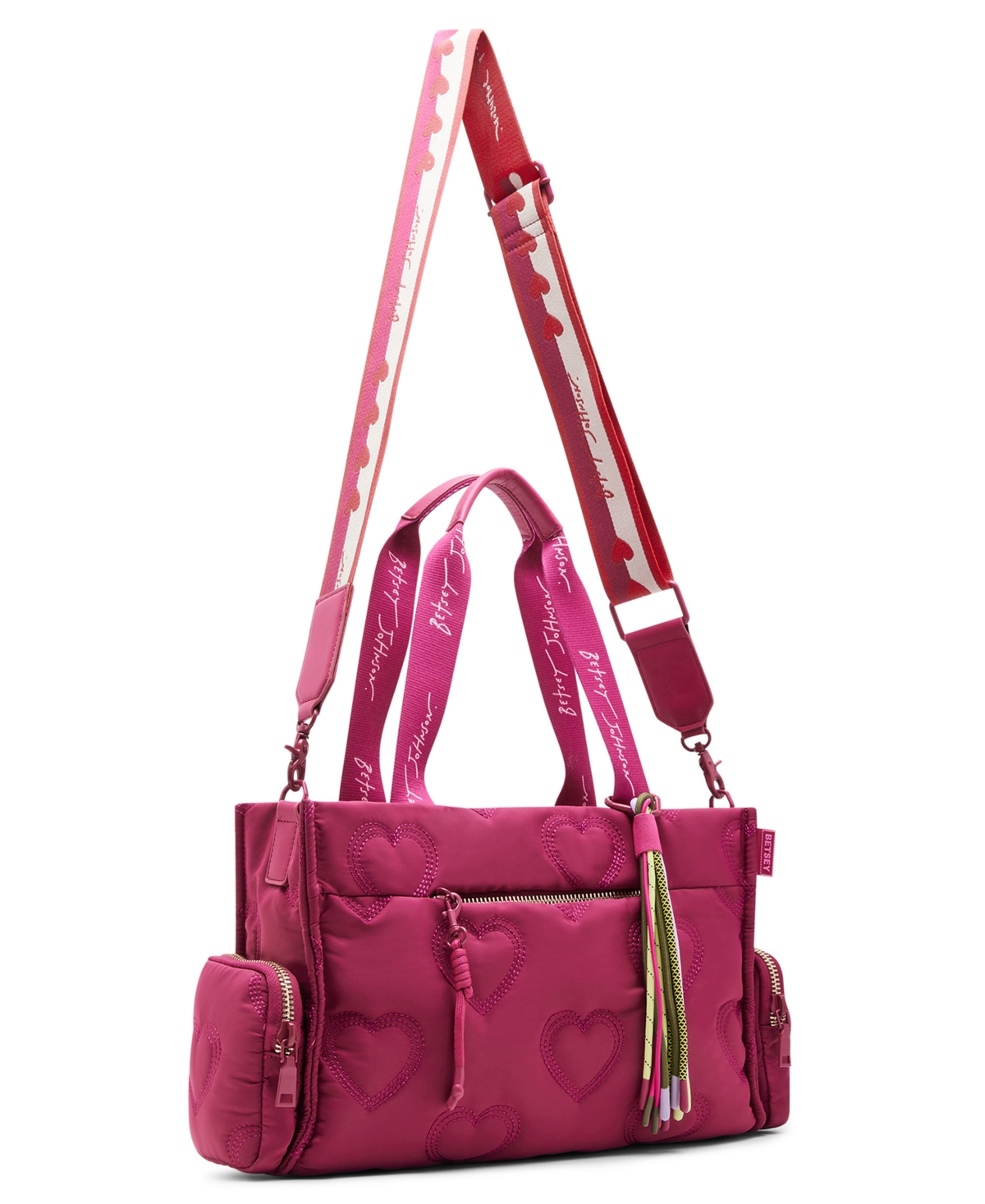 Betsey Johnson Bungee Large Satchel Bag