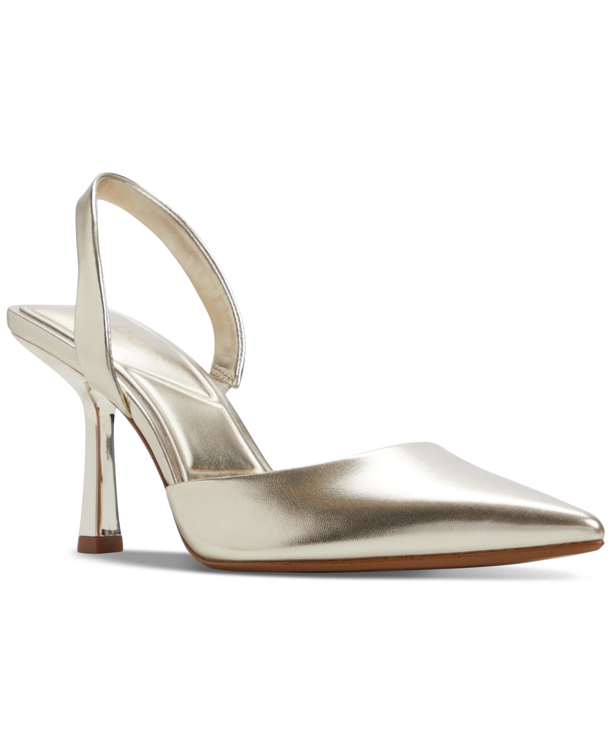 Shop Aldo Women's Brusanti Two-piece Pumps In Champagne