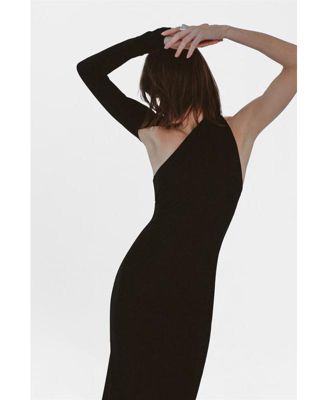 Women's Manhattan One Shoulder Midi Dress