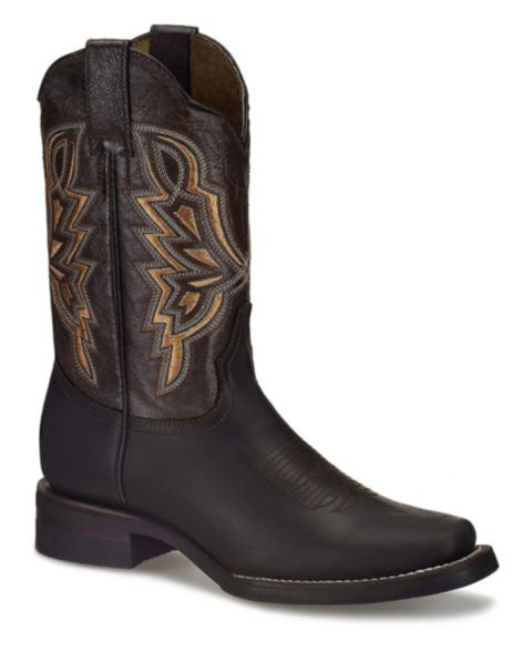 Мужские ботинки Forastero Handcrafted Leather Boots By Western, цвет: Тёмный коричневый