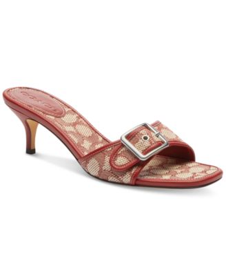 Women's Margot Kitten-Heel Slide Sandals