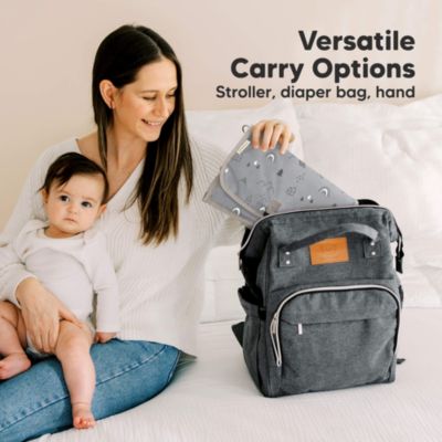 Ezee Diaper Changing Pad, Portable Diaper Changing Mat, Waterproof Foldable Diaper Changing Pad