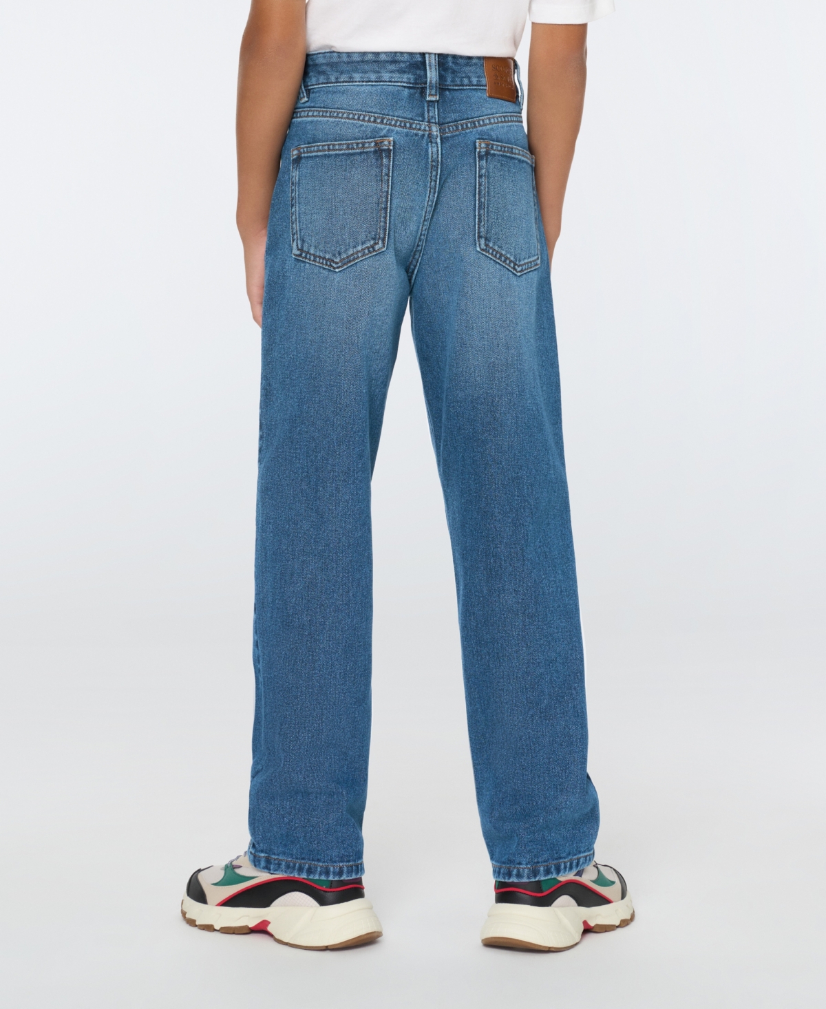 Scotch & Soda Big Boys Medium 5 Pocket Straight Jean