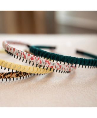 Thin Solid Headband - Green