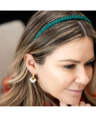 Thin Solid Headband - Green