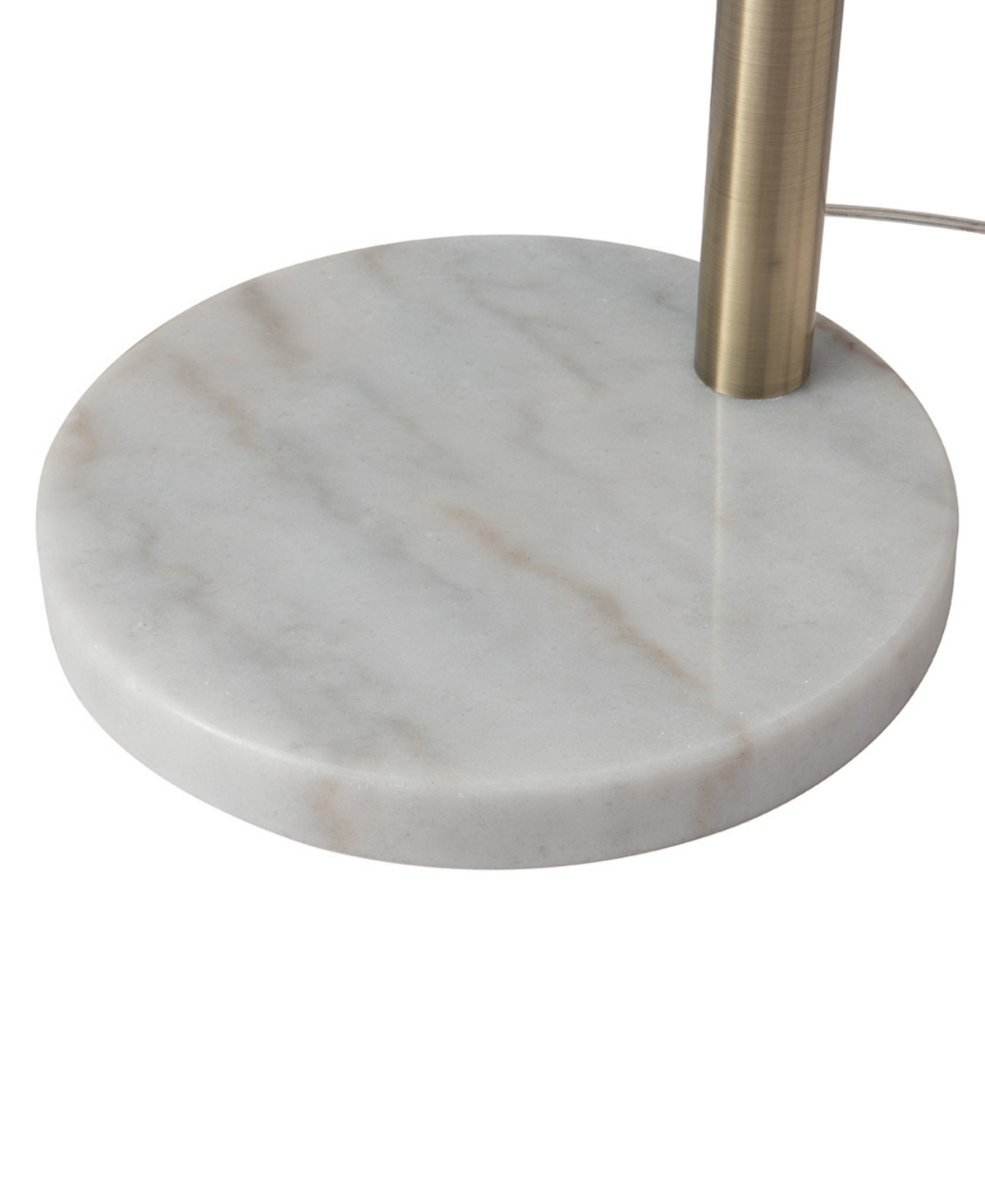Nova Of California Concord 85" 3 Light Switch Arc Floor Lamp In Weathered Brass Walnut