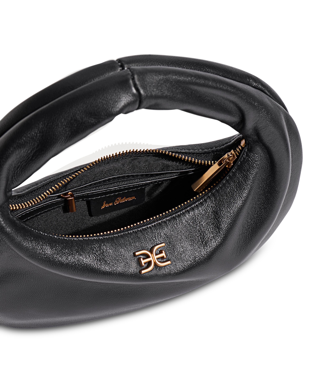 SAM EDELMAN MICHAELA LEATHER MINI HOBO BAG 
